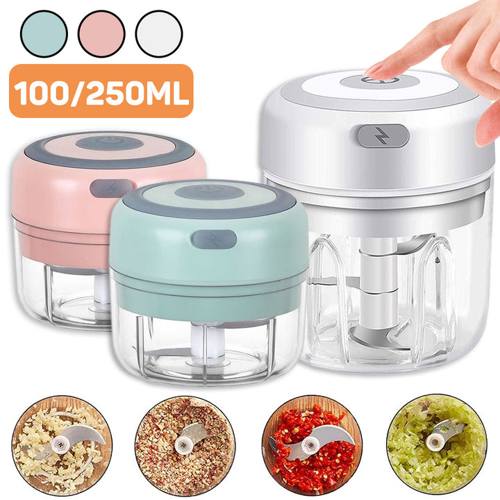 QuickChop Mini Electric Garlic Chopper