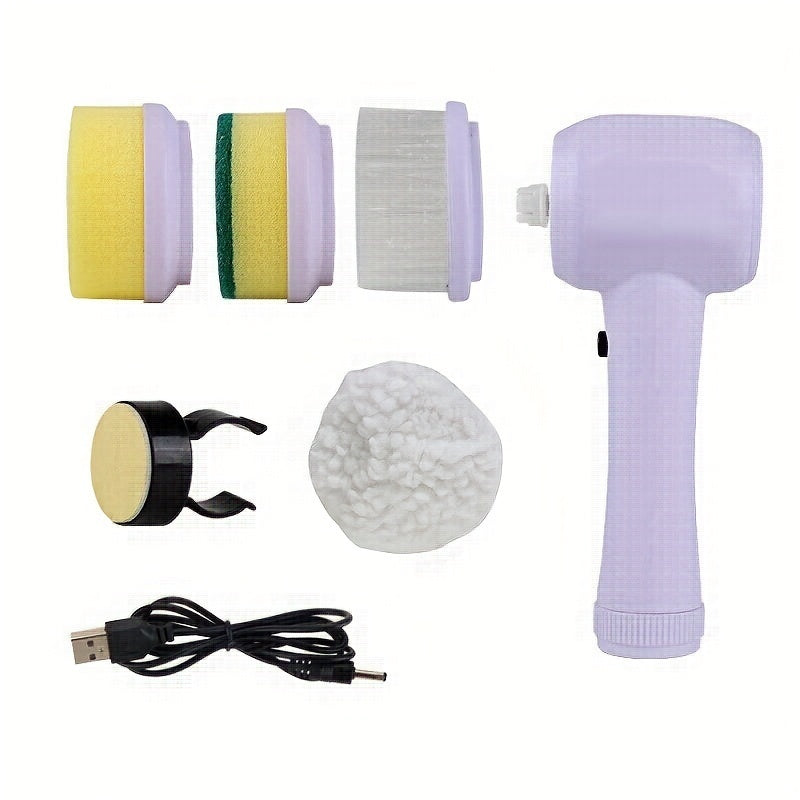 CleanMaster 5-in-1 Multifunctional Electric Brush Cleaner