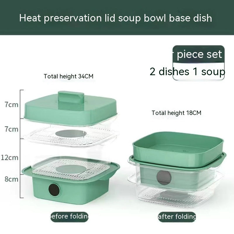 HeatGuard Multi-Layer Dish Cover