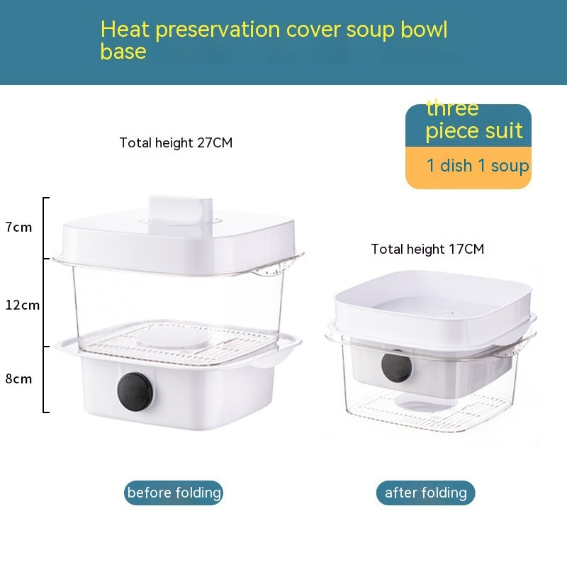 HeatGuard Multi-Layer Dish Cover