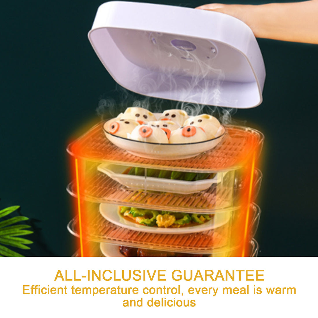 HeatGuard Multi-Layer Dish Cover