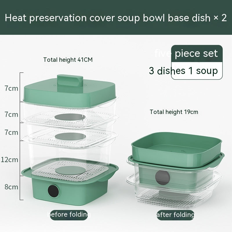 HeatGuard Multi-Layer Dish Cover